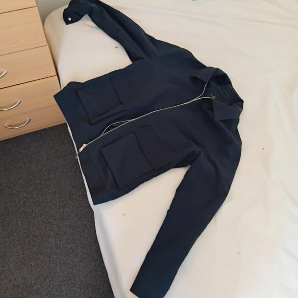 Brave Soul Men's Black and Navy Jackets
